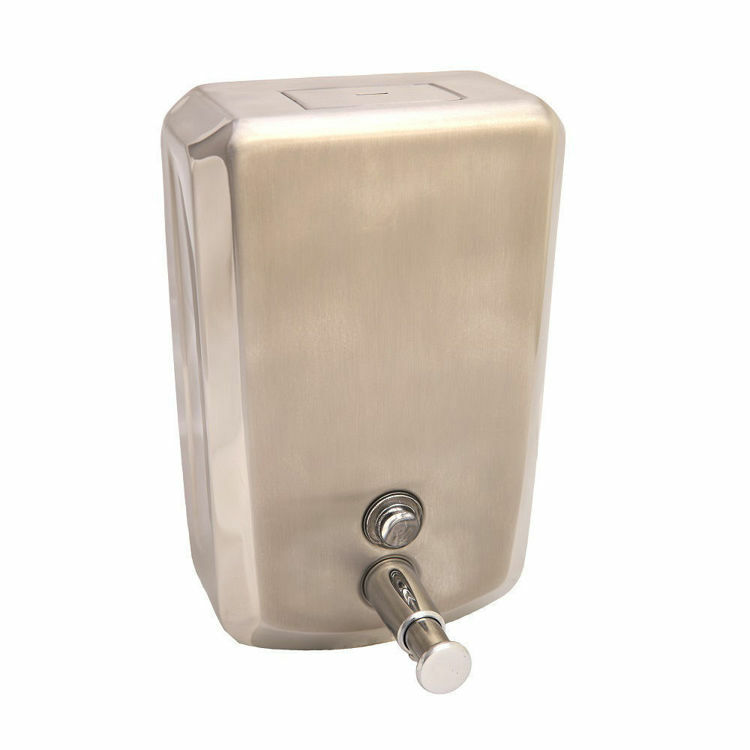Picture of SOAP DISPENSER GOLDEN TOUCH DELUXE S/S LOCKABL LOCKABLE