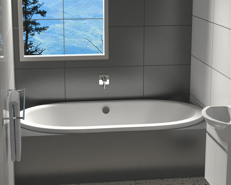 Picture of VALENCIA C/WASTE BUILT-IN BATH 1800 x 950