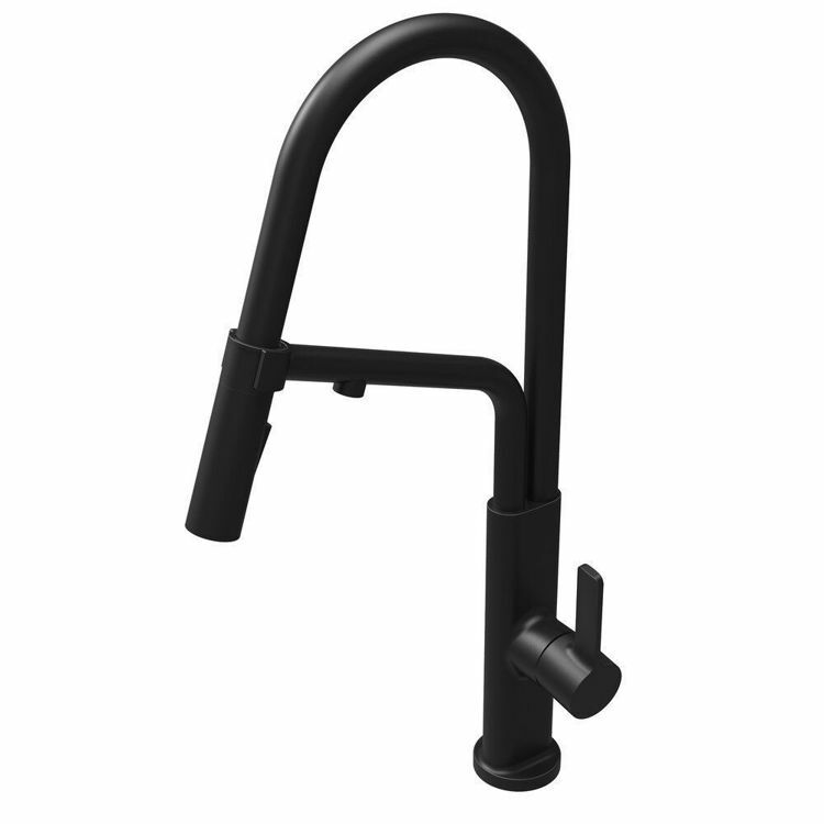 Picture of CLEVER PURE UF 3-WAY CHEF SINK MIXER MATTE BLACK (260mm)
