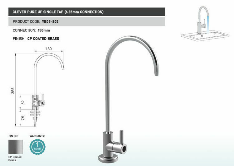 Picture of CLEVER PURE UF SINGLE TAP (6.35mm CONNECTION)